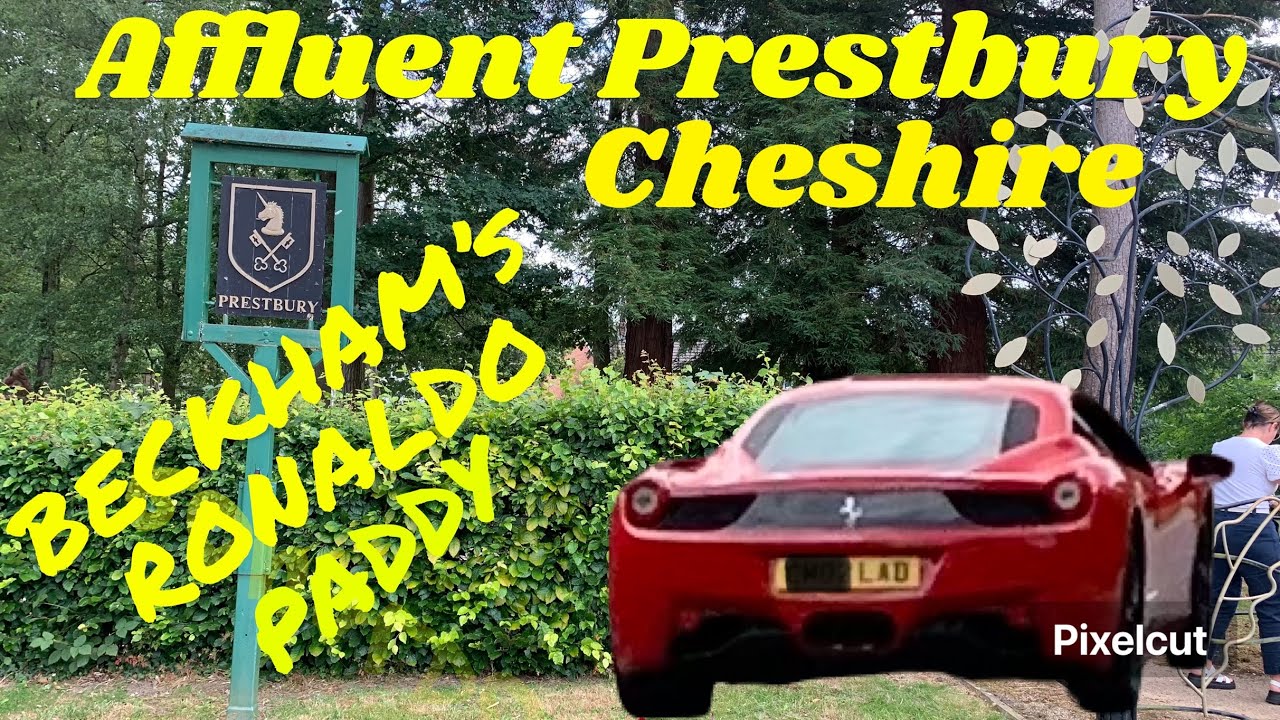 Prestbury Cheshire, Home of the rich & famous & a beautiful historic church