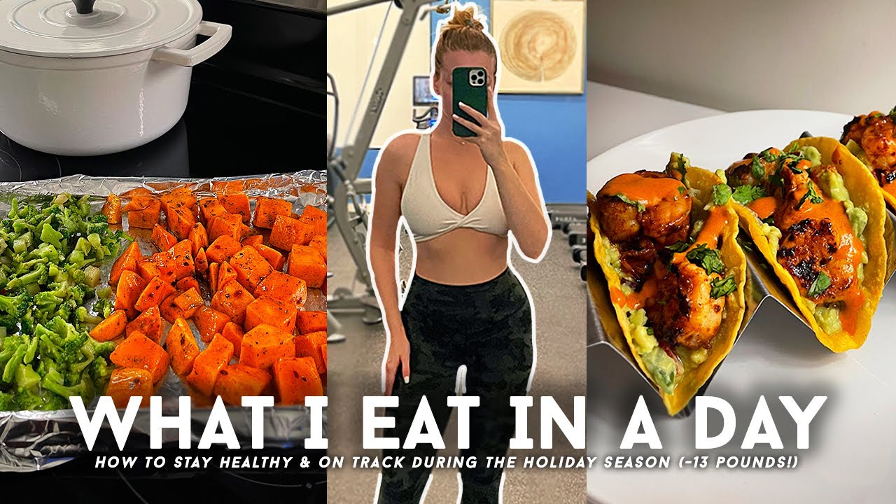 WHAT I EAT IN A DAY TO LOSE FAT (High Protein & Healthy)