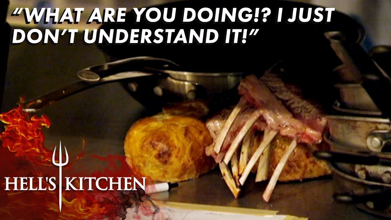 Chef Tries HIDING Burnt Meat From Gordon | Hell's Kitchen