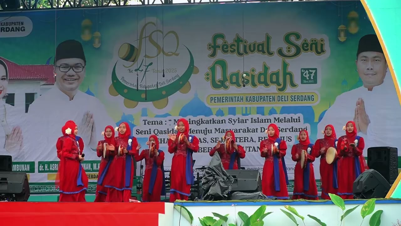 JUARA 2 Festival Seni Qasidah Tingkat Kab. Deli Serdang - Izzatul Nasyid MAS 22 Al Washliyah Tembung