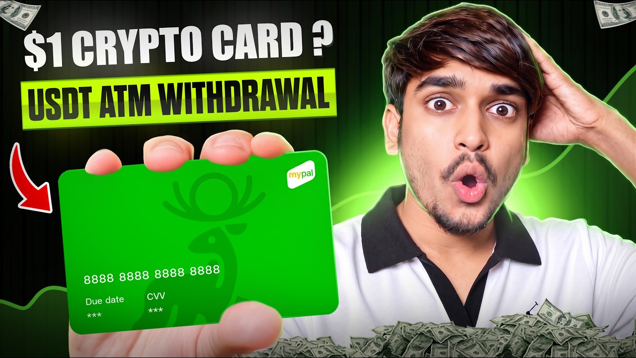 I Found a $1 Crypto Card! 😱 | Spend USDT Directly + ATM Withdrawal | India&rsquo;s Best Crypto Card?💳