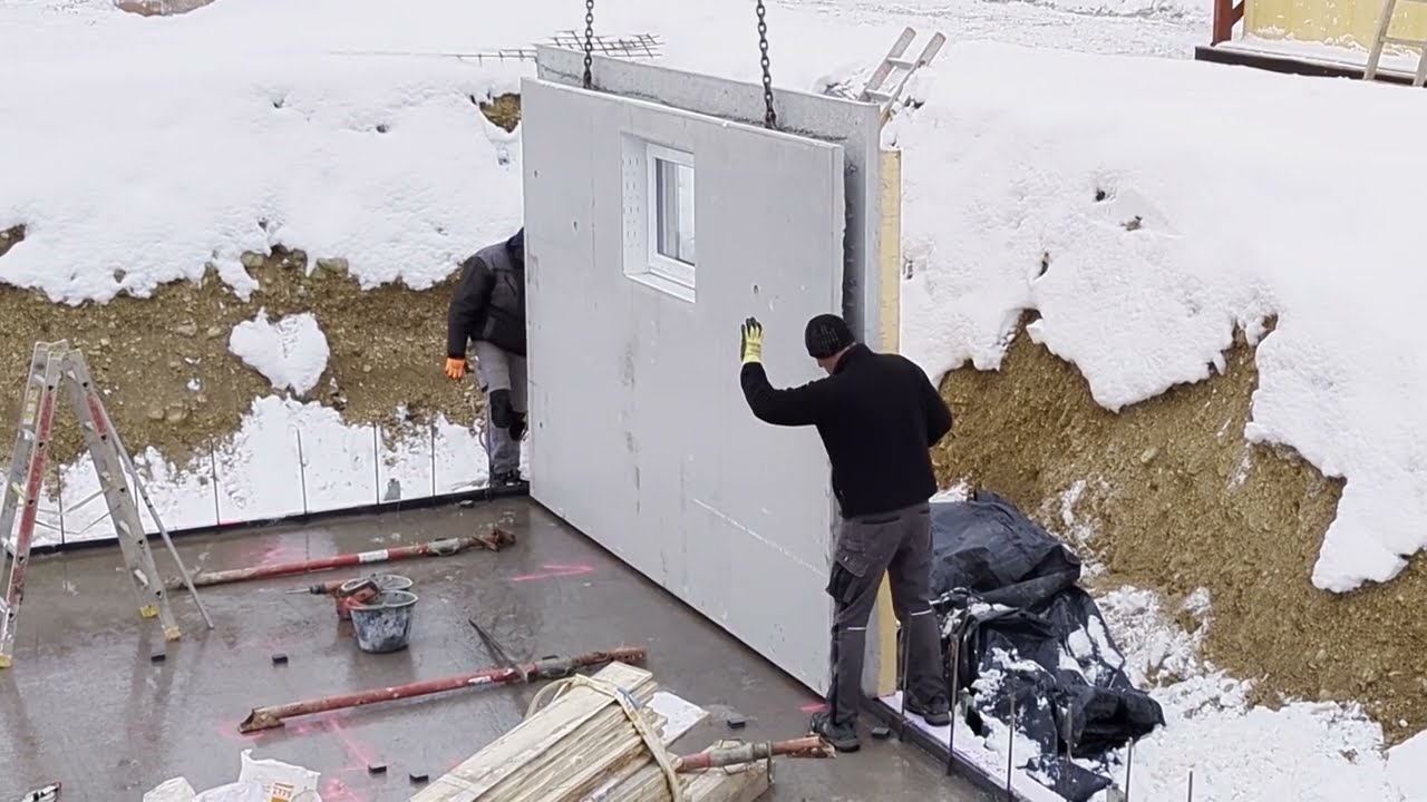 Knecht Fertigkeller - Teil 2: Kellermontage