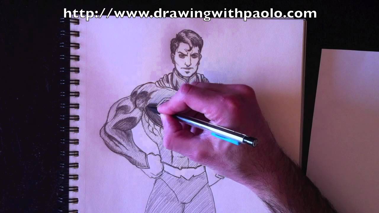 Dessiner Superman avec Paolo Morrone