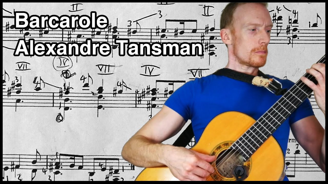 Barcarole - Tansman - played by Michael Bonner