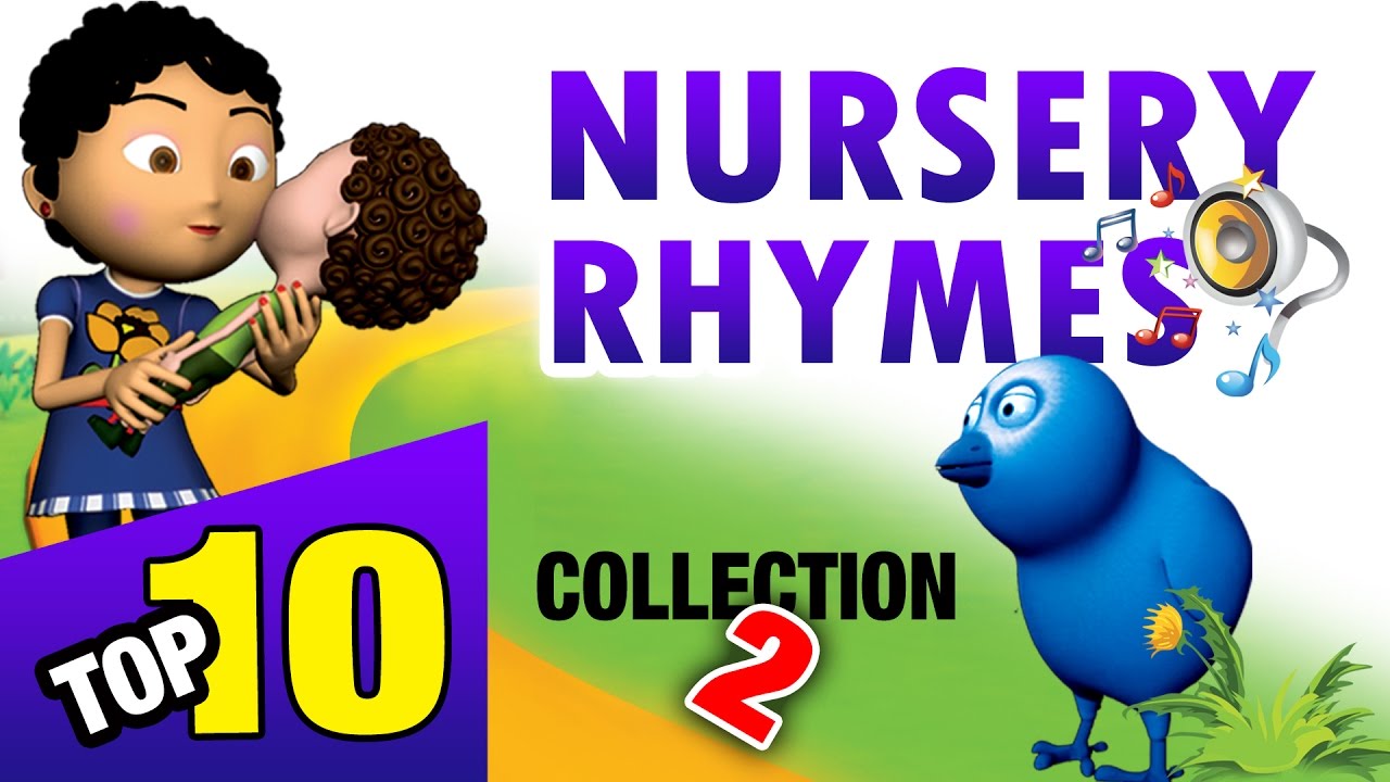 Top 10 Nursery Rhymes Collection 2 | Nursery Rhymes With Lyrics | 3D Nursery Poems For Kids Vol 3