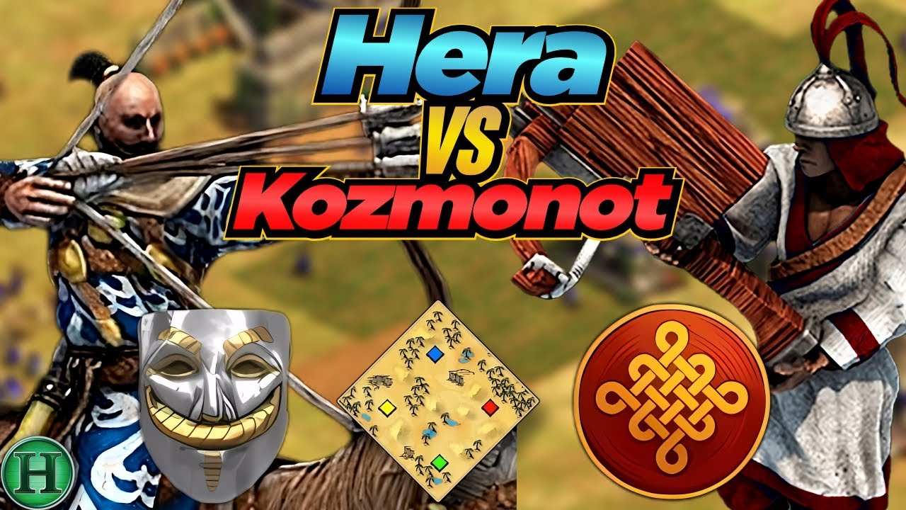 Cumans vs Chinese | 1v1 Arabia | vs Kozmonot | AoE2