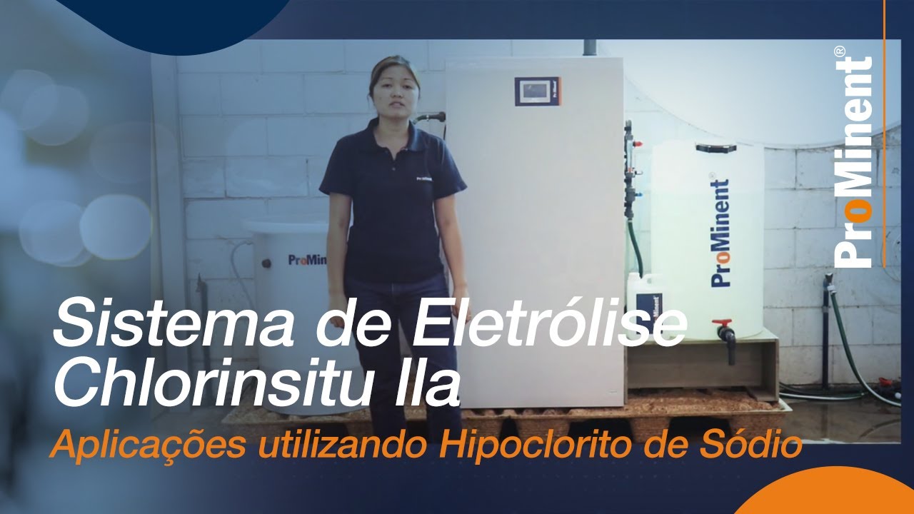 Sistema de Eletr&oacute;lise Chlorinsitu lla - Aplica&ccedil;&otilde;es utilizando Hipoclorito de S&oacute;dio