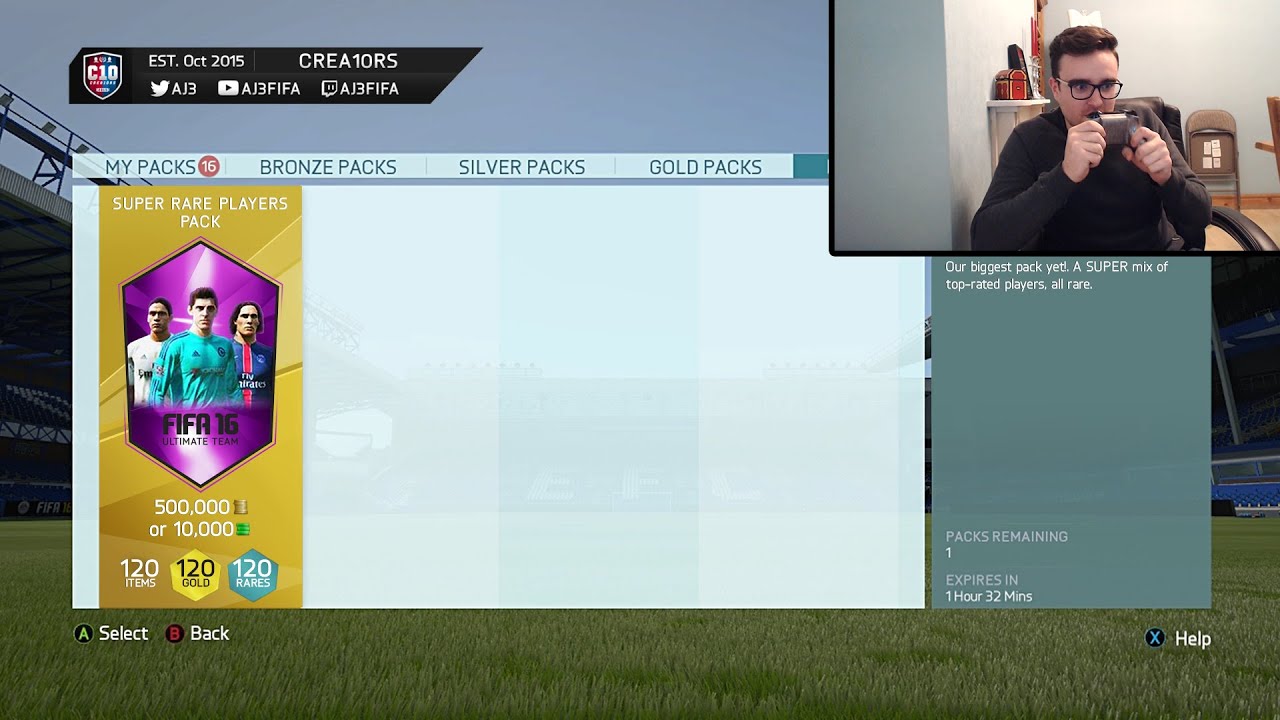 THE HALF A MILLION COIN PACK!!! Fifa 16 500k Pack Opening