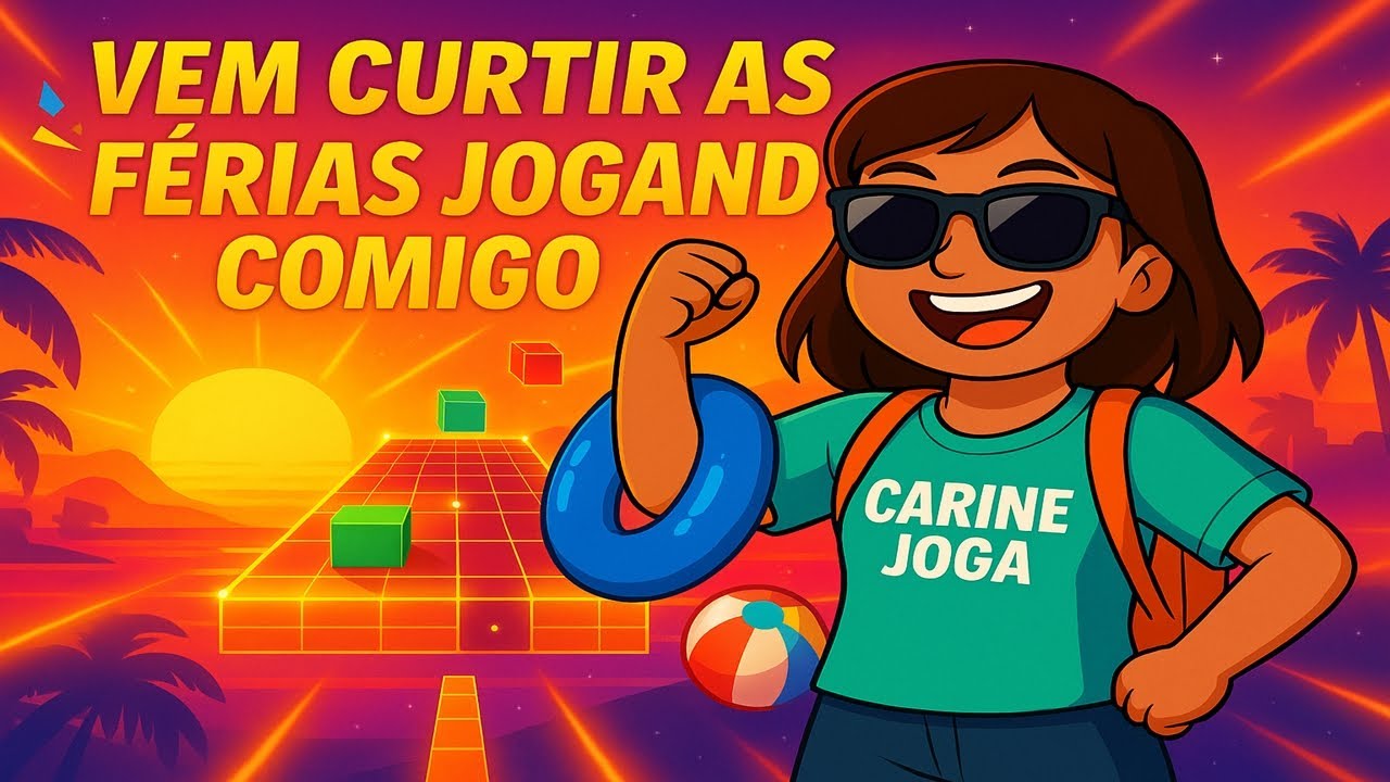STUMBLE GUYS AO VIVO🎮​CARINE JOGA🎮