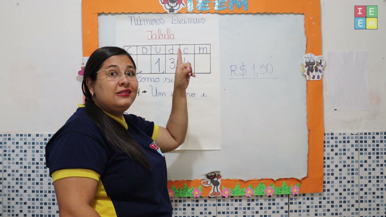 4º ANO MATEMÁTICA NÚMEROS DECIMAIS AULA PARA 14102021