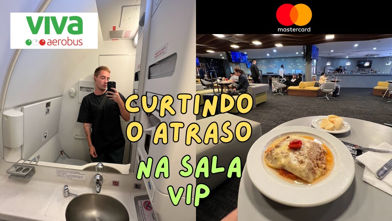 Pior Companhia Aérea do México? - Voando com a Viva Aerobus e Sala Vip Mastercard CDMX 🇲🇽