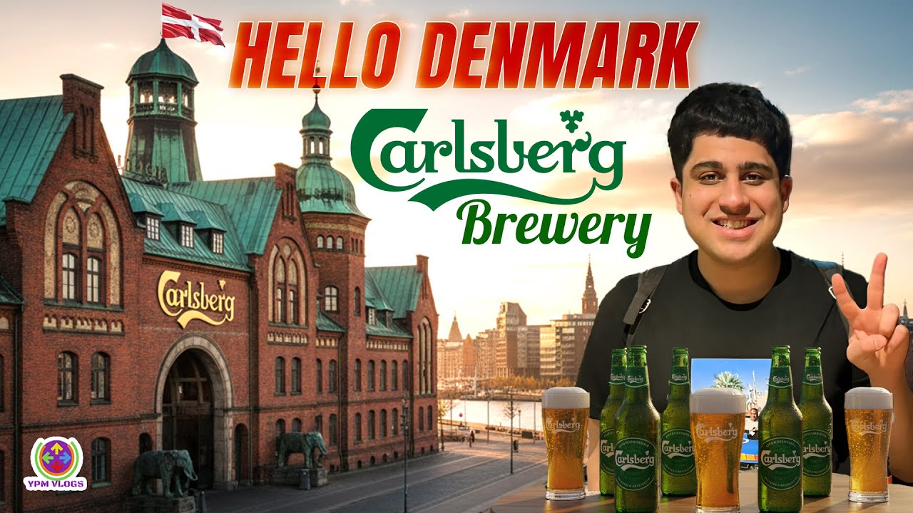 CARLSBERG BEER BREWERY AAGAYA - HELLO COPENHAGEN CITY !! 🍺😍😋