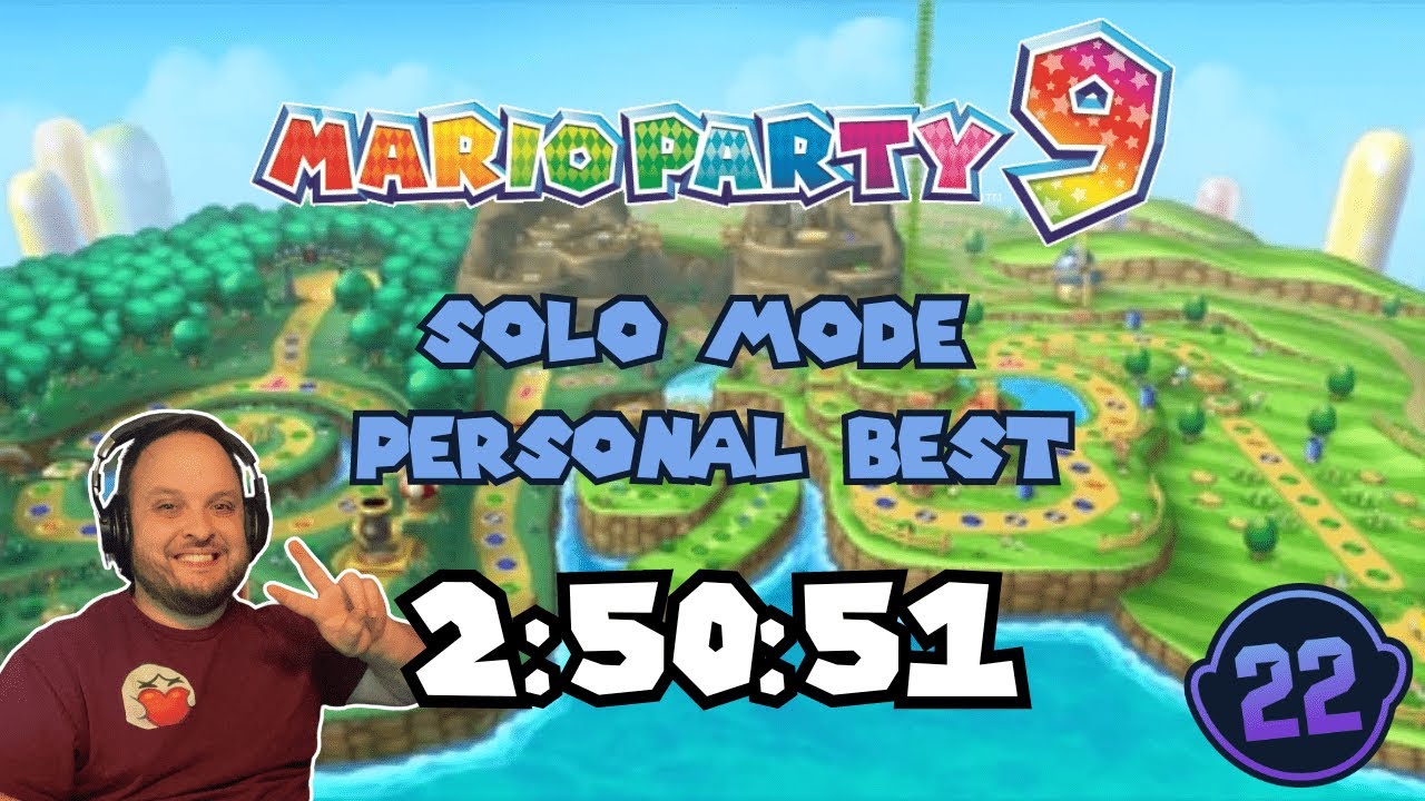 [Personal Best] Mario Party 9 Solo Mode in 2:50:51 | KellyKr22 Speedrunning