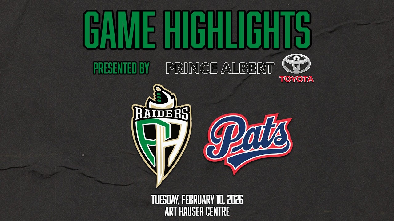 Prince Albert Toyota Game Highlights: February 10 vs Regina