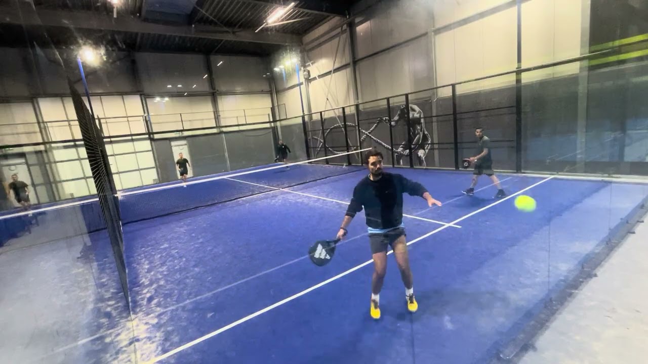 Set 1. Gal/Diego vs Daan/Clint - Playtomic 3-3,5. 