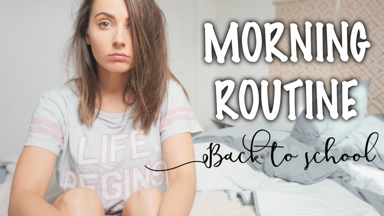 MORNING ROUTINE ♡ BACK TO SCHOOL