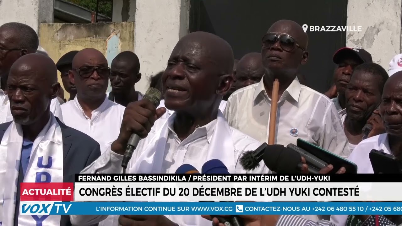 Congrès électif du 20 décembre de l’UDH YUKI contesté