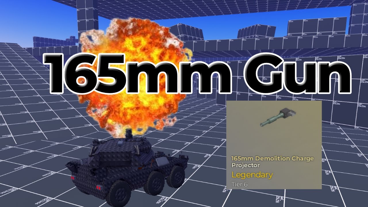 This 165mm Gun Is INSANE (Cursed Tank Simulator)