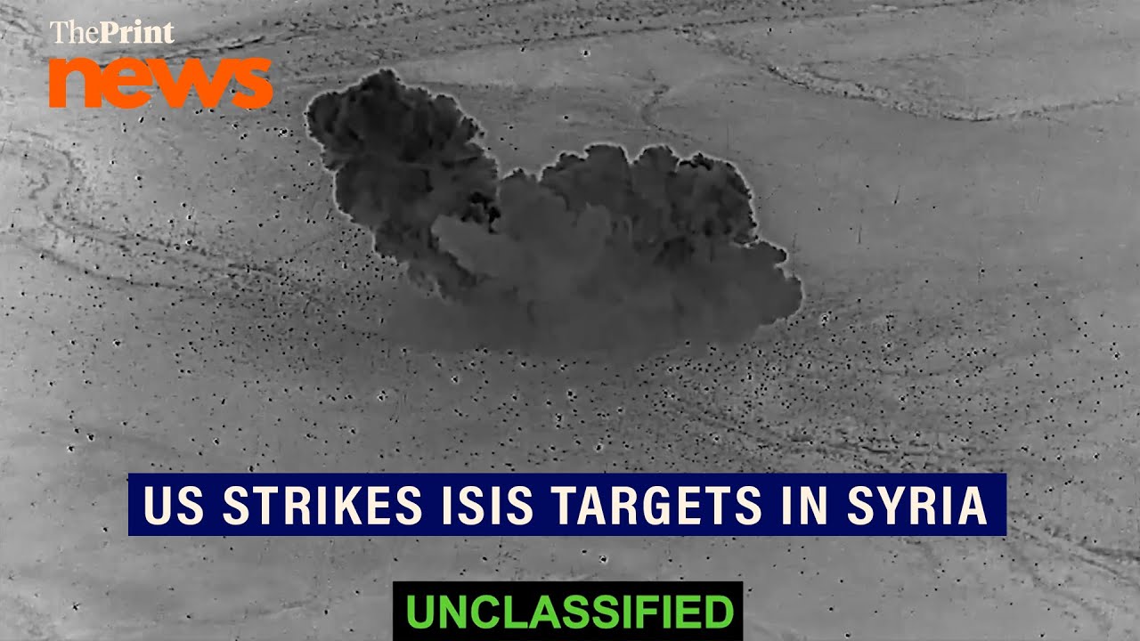 US strikes over 70 ISIS targets in Syria in retaliation for an attack on American personnel