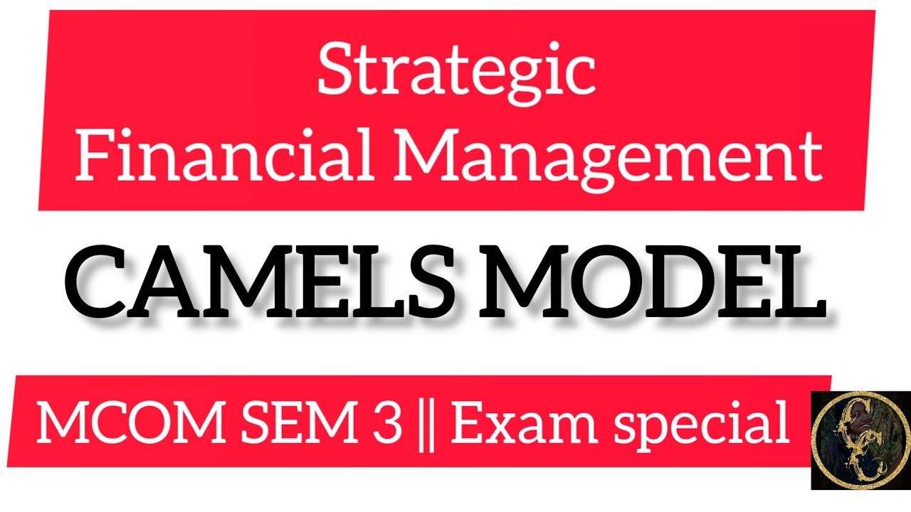 CAMELS MODEL || Strategic Financial Management || Mcom Sem 4