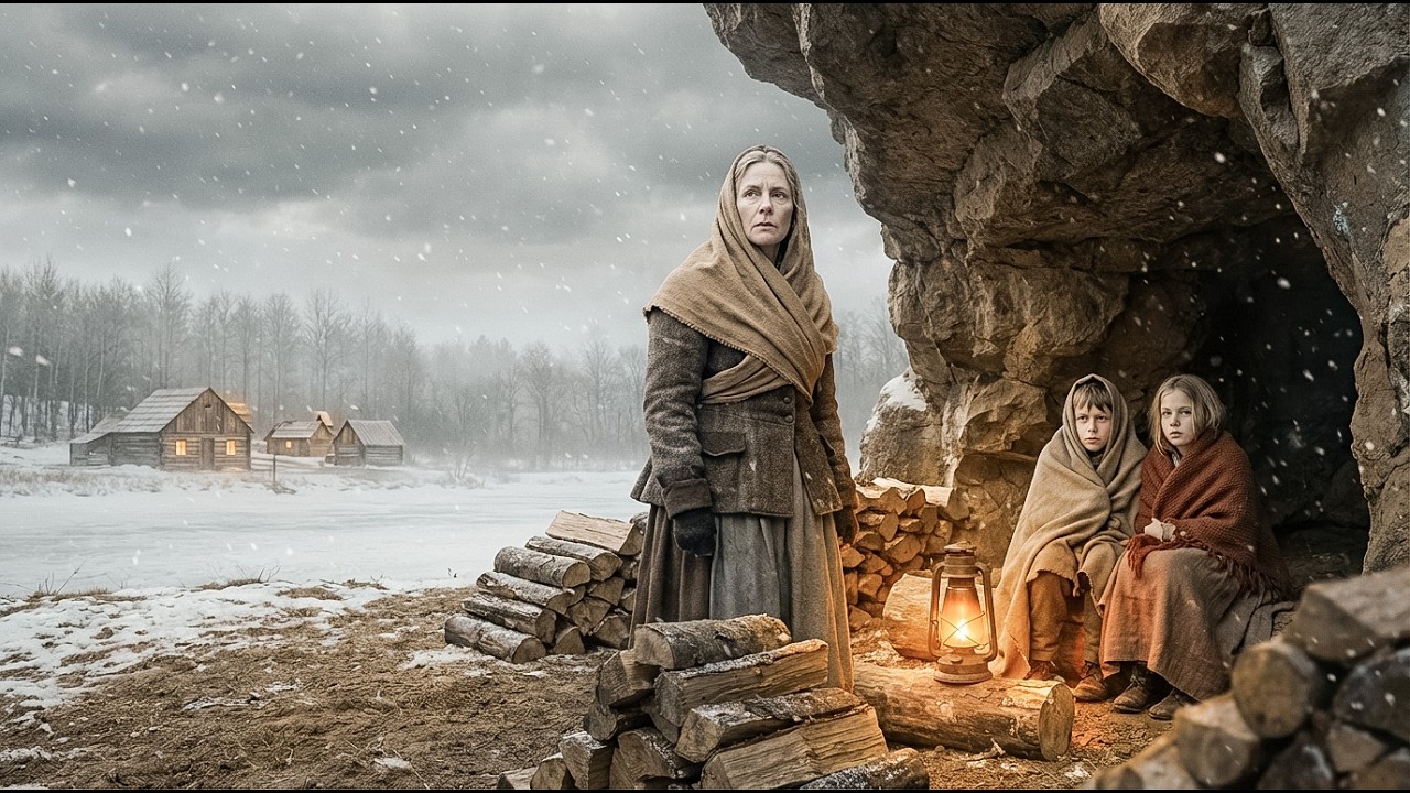 They Mocked the Widow for Moving Into a Cave — Until the Blizzard Struck