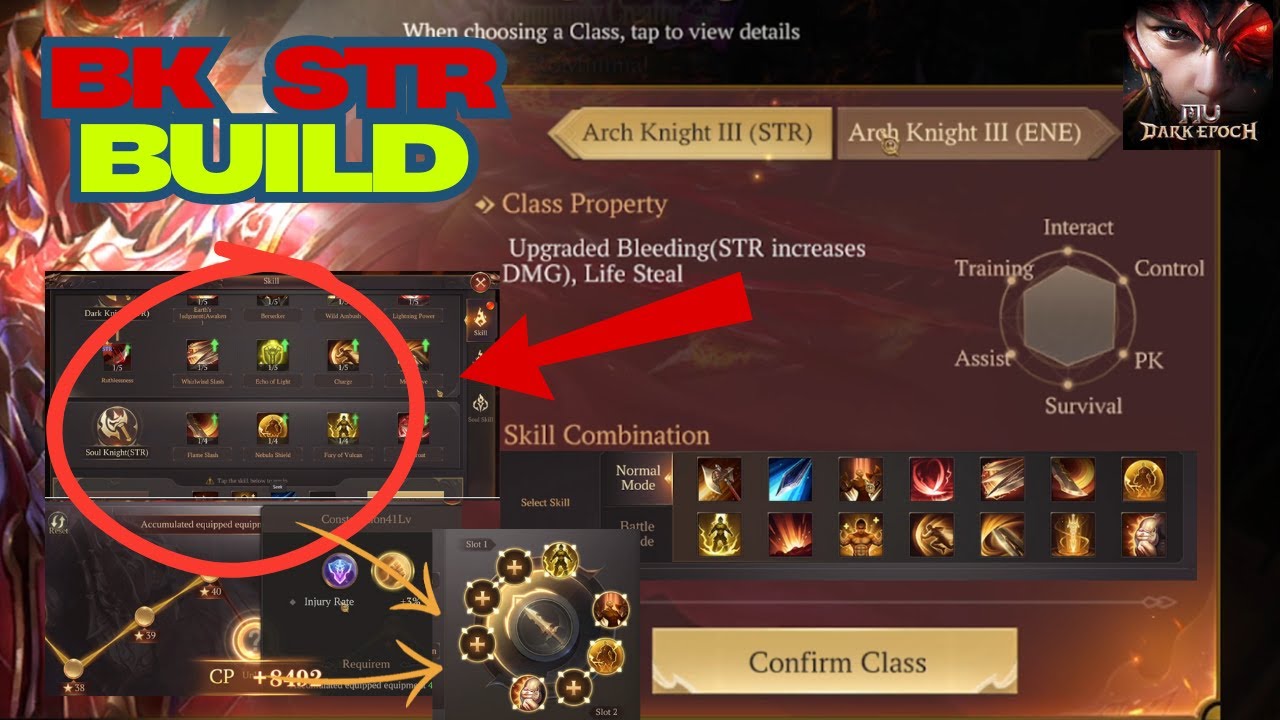 MU Dark Epoch BK STR BUILD 🔴 DK STR FULL BUILD