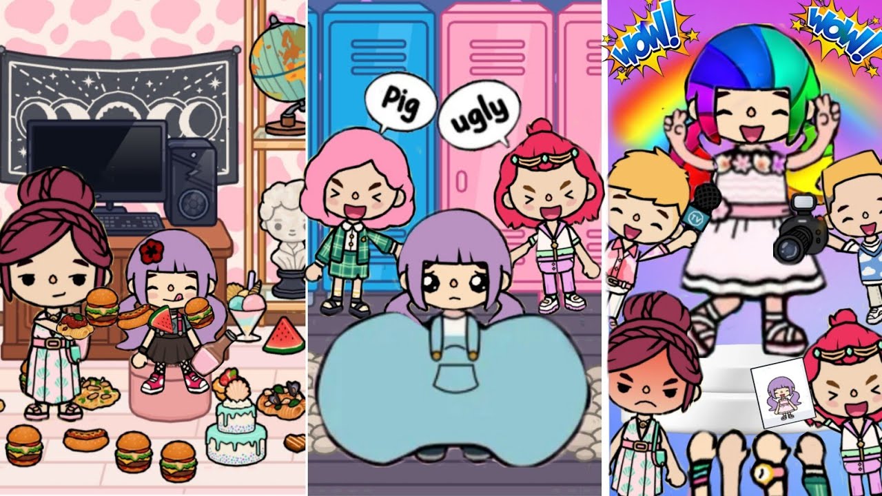 My Adoptive Mother Made Me Fat And Ugly 🥺💔 Toca Life World | Toca Boca | Sad Story
