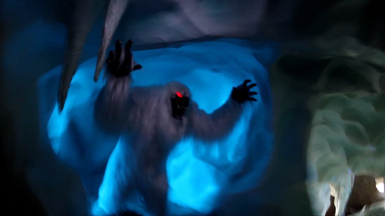Matterhorn Bobsleds Front Seat POV 1080p HD Fantasyland Side Complete Ride, Disneyland