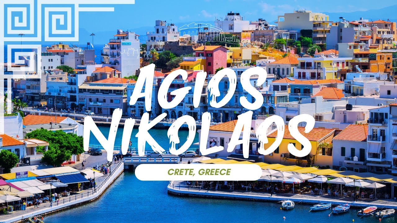 AGIOS NIKOLAOS (ΑΓΙΟΣ ΝΙΚΟΛΑΟΣ) CRETE, GREECE 🇬🇷 2024 | Walking Tour | 4K