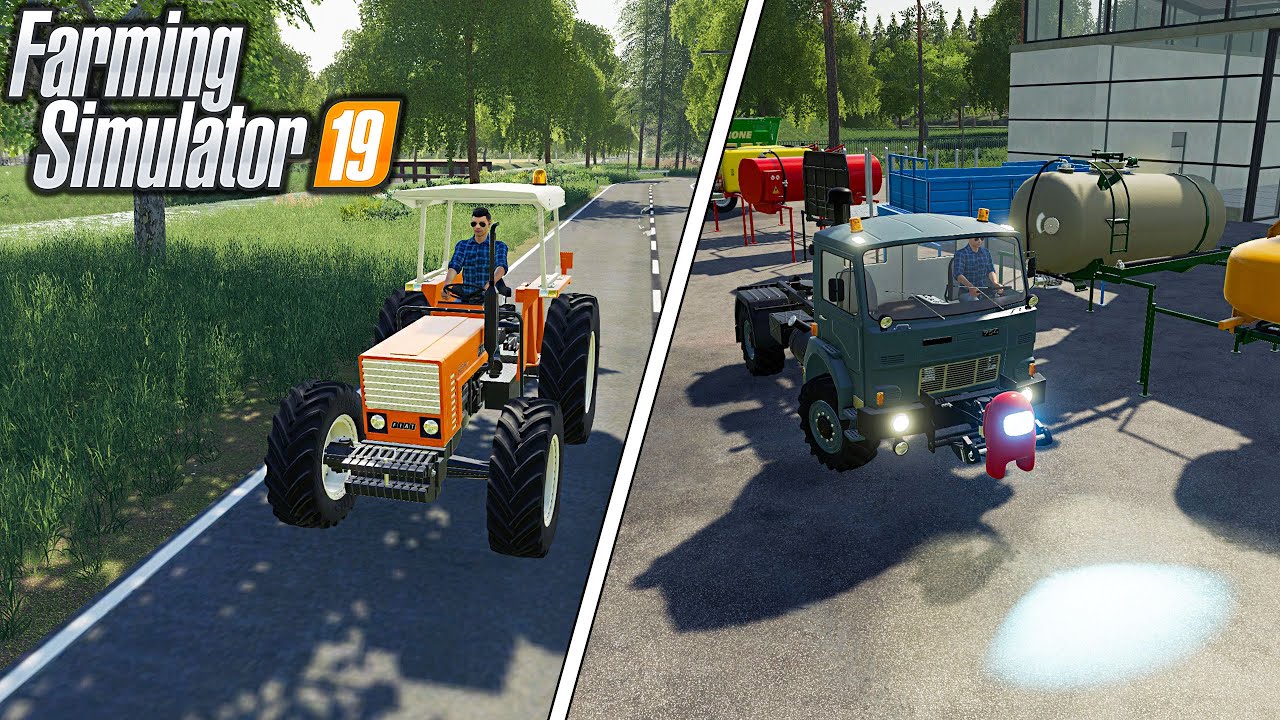 AMONG US WEIGHT - FIAT X70 D-754 TRUCK - Farming Simulator 19 Mods #67 | Radex