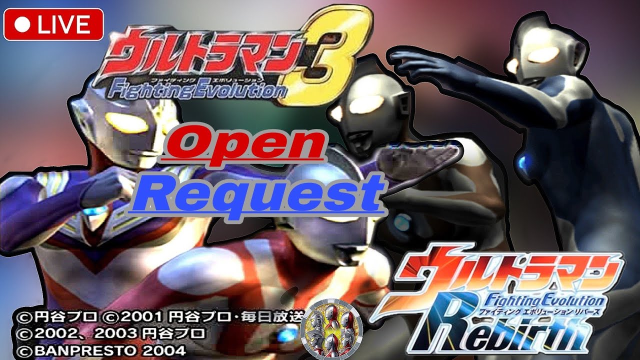 ウルトラマン Live Short - Open request Ultraman FE3 FER PS2 HD