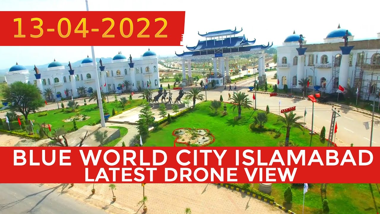 Blue World City Islamabad Drone View | MSM Real Estate