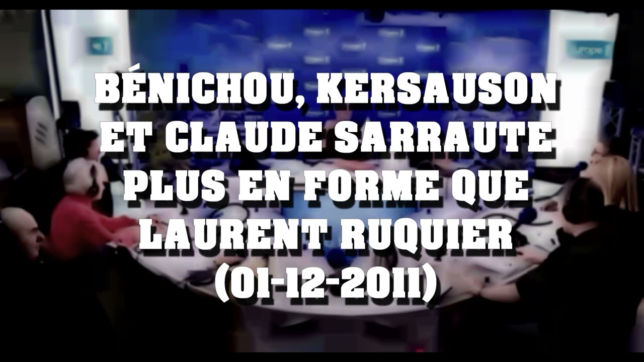 On va s'gêner -Bénichou, Kersauson et Claude Sarraute plus en forme que Laurent Ruquier (01-12-2011)