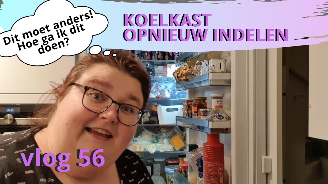KOELKAST ORGANISEREN | BAKJES UITZOEKEN VOOR DE KOELKAST | DANIELLE VLOGT VLOG #56
