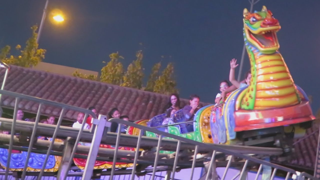 Dragón de noche - Feria de Hellín 2016