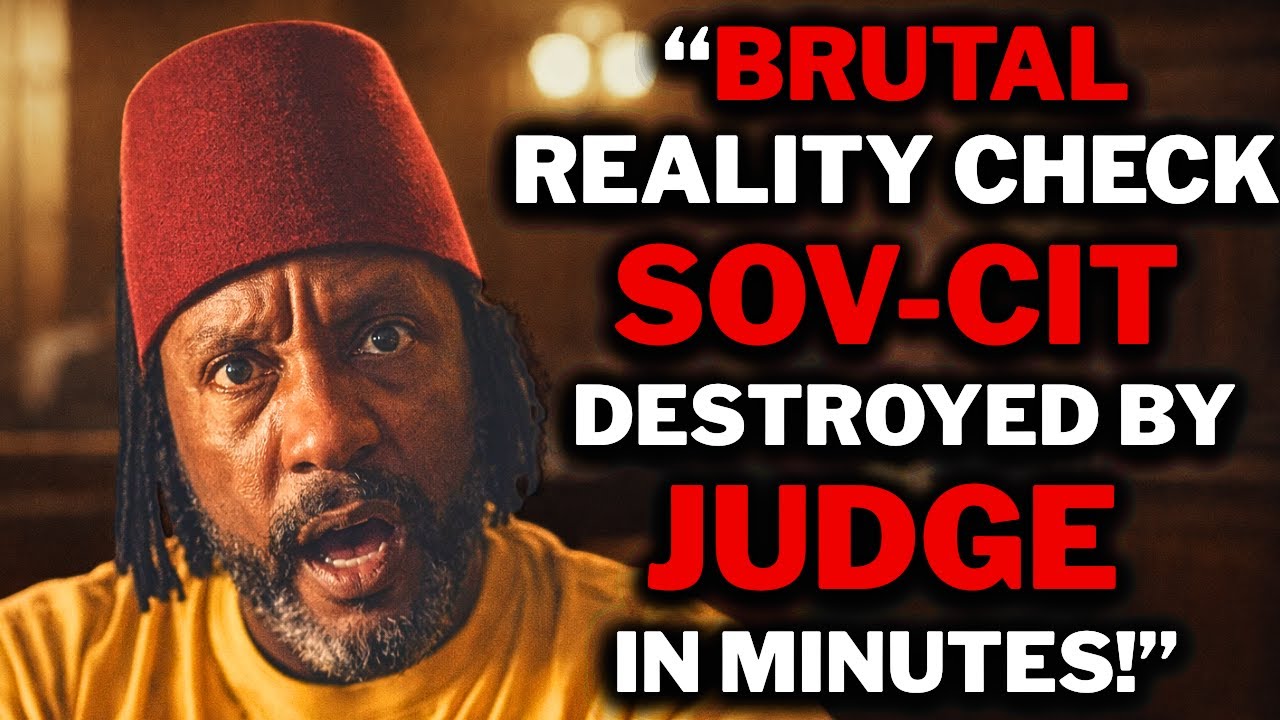 Reality Denying SovCit FREAKS OUT On Record… Until The Judge SHUTS DOWN Word Games