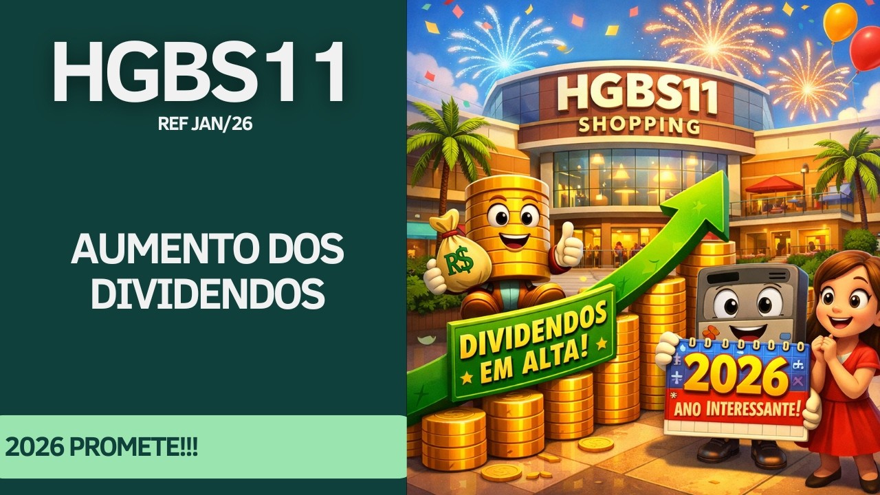 #HGBS11 - FUNDO AUMENTA OS RENDIMENTOS... SERÁ UM ANO INTERESSANTE PARA O FUNDO