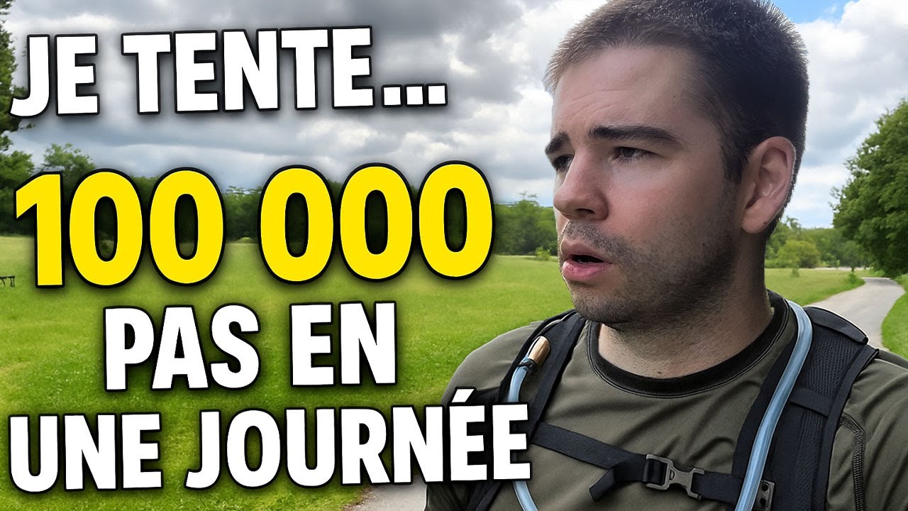 100 000 PAS EN UNE JOURNÉE... DÉFI IMPOSSIBLE ? (Préparation TMB Mont-Blanc)