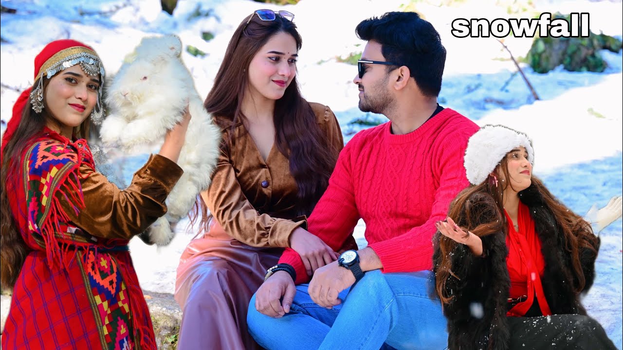 मनाली में हमने देखि पहली बार snowfall￼❄️ ( itna jyda snowfall 😱) #manalitrip #familyvlog #viralvlog 