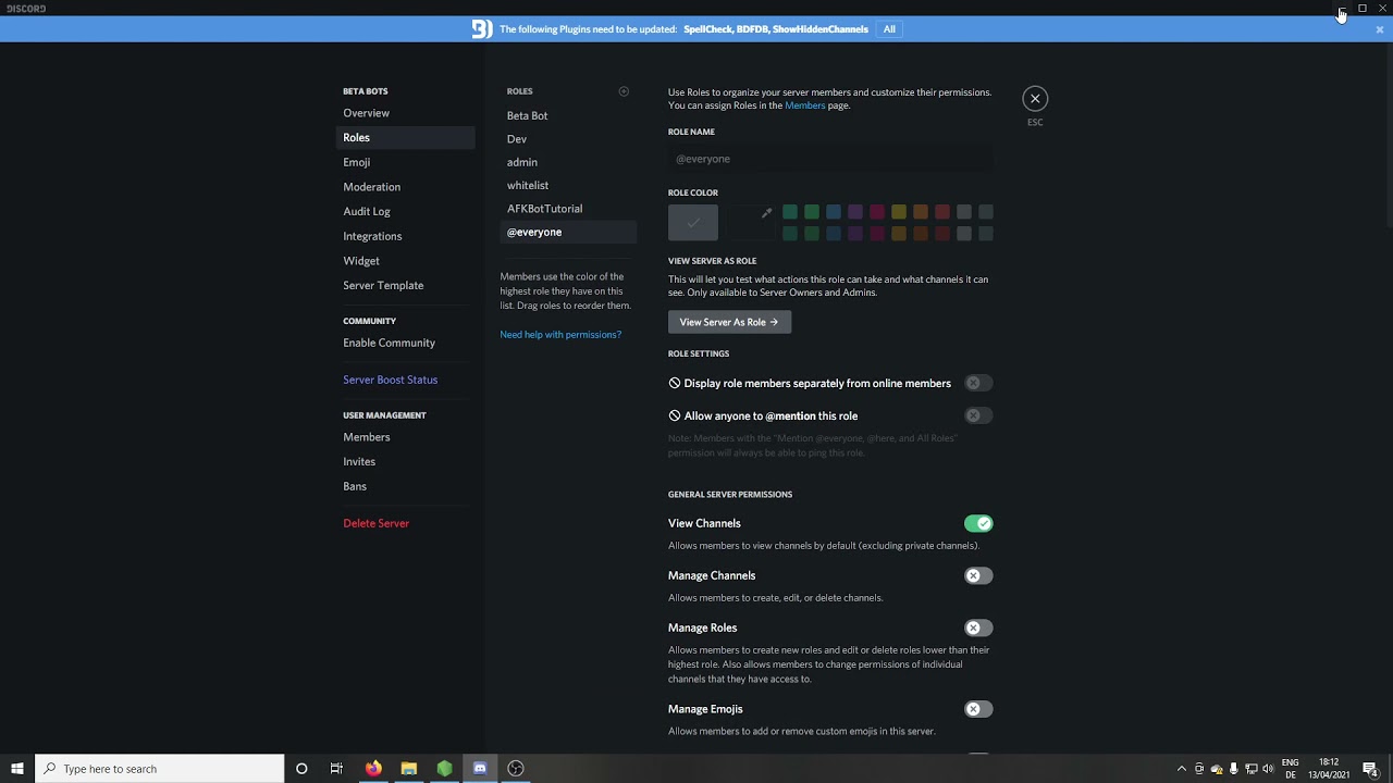 BandellaAFK, AFK bot for minecraft factions and more