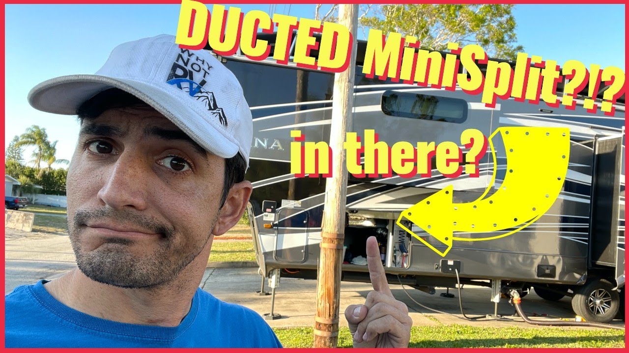 The BEST Air Conditioner for an RV, DUCTED MiniSplit. Runs off Solar alone! - Why Not RV: Ep 93
