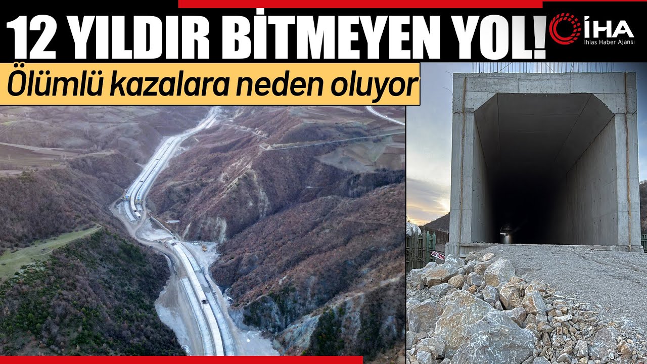6 Vali İle Bakan Değiştiren Yol 12 Yılda Bitmedi