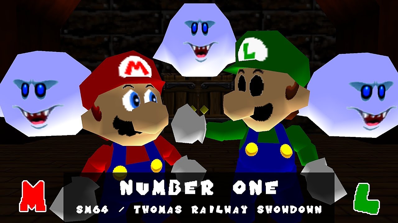 Number One - Mario & Void Luigi / SM64 (Thomas Railway Showdown) +FLP