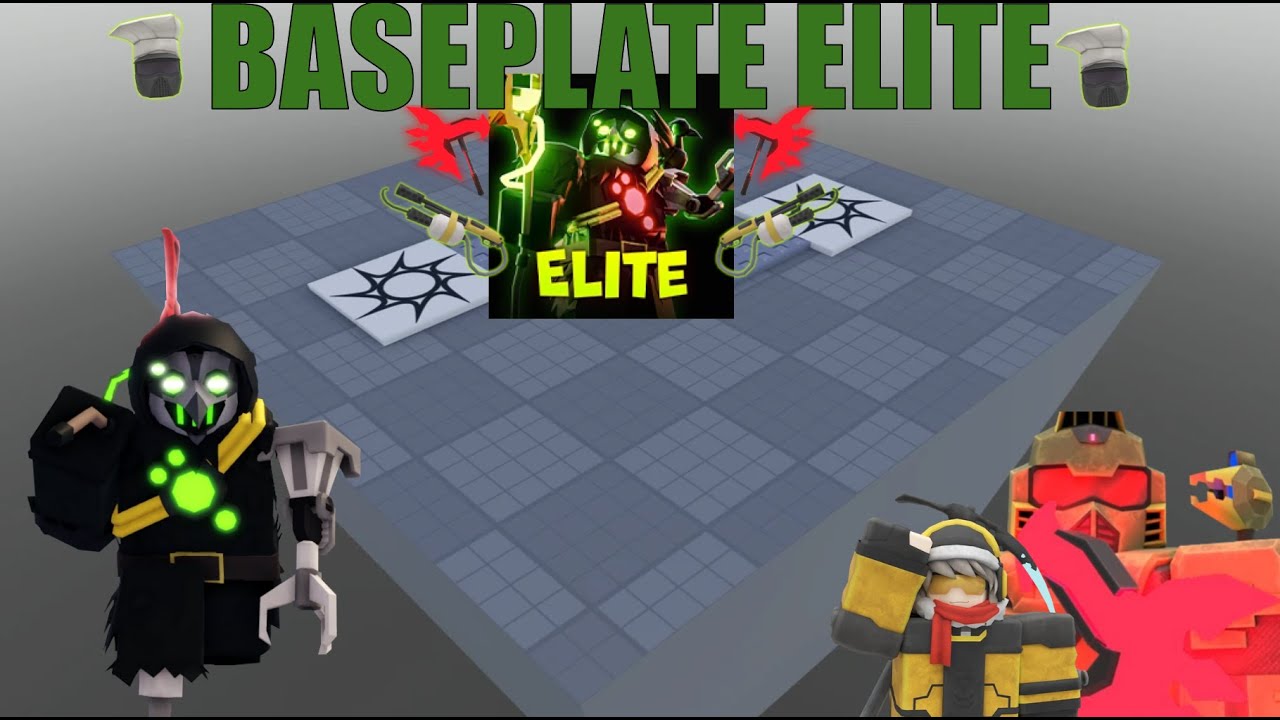 Solo Baseplate Elite Mode - Tower defense X