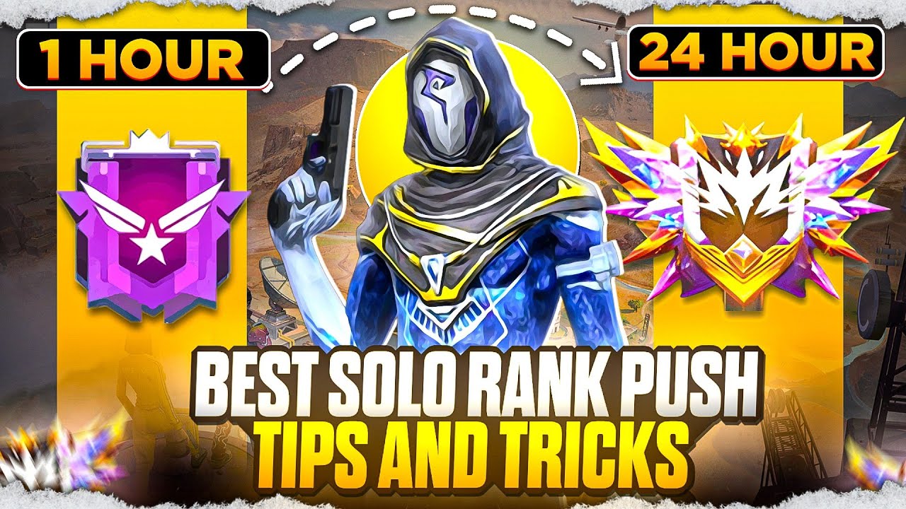 Best Solo Rank Push Tips And Tricks 💯| Reveal My Rank Pushing Strategy ✅