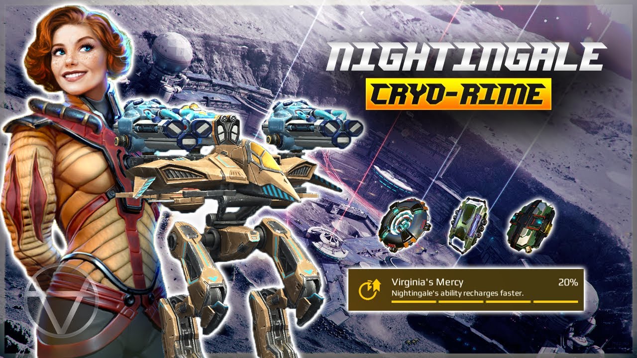 [WR] 🔥 Mk2 Cryo Rime Nightingale - Gameplay | War Robots