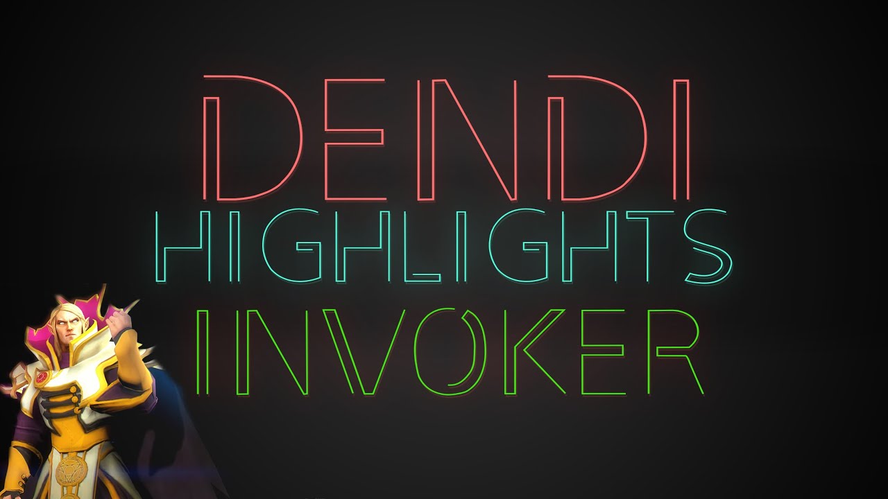 Dendi HIGHLIGHTS INVOKER - 6600MMR