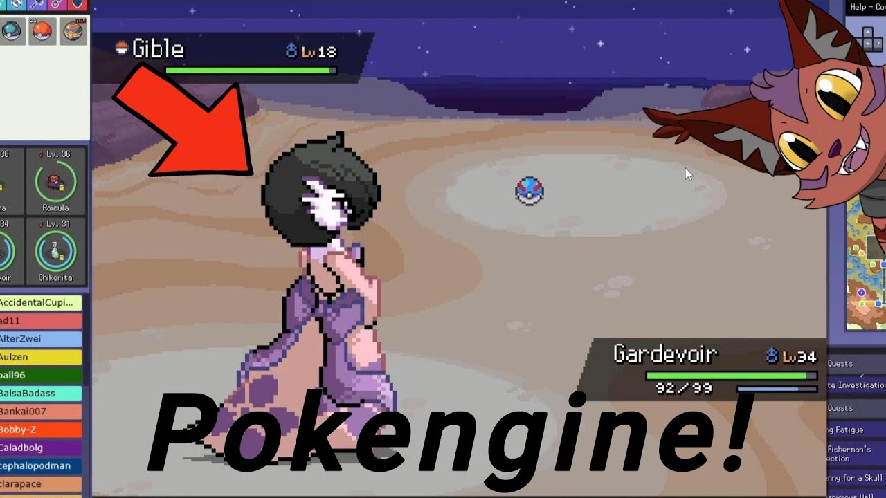 Pokengine the Ishiria reigon!