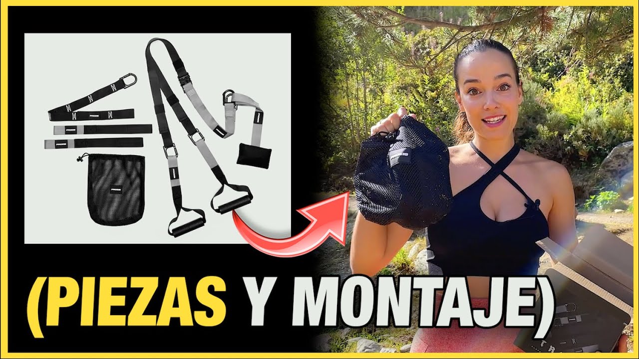 COMO Montar  KIT ENTRENAMIENTO en SUSPENSION TRX  (Es similar al TRX)