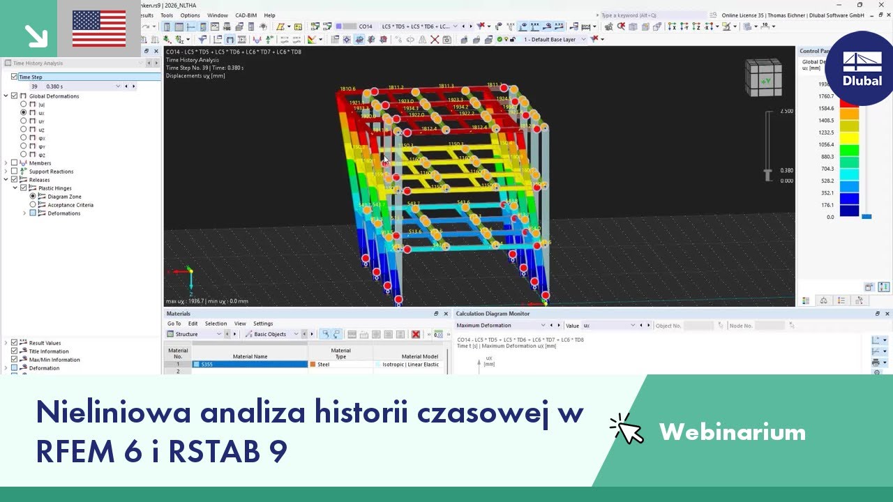 [EN] Webinarium | Nieliniowa analiza historyczna w czasie w RFEM 6 i RSTAB 9